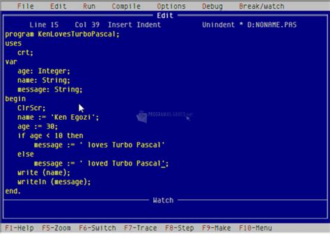 Turbo Pascal 7 0