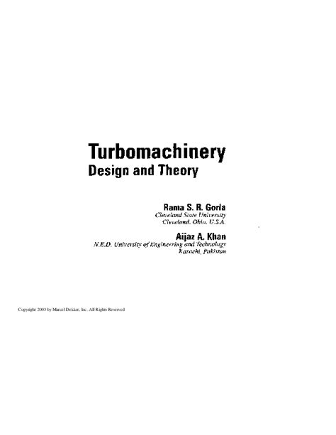 Full Download Turbomachinery Design And Theory 