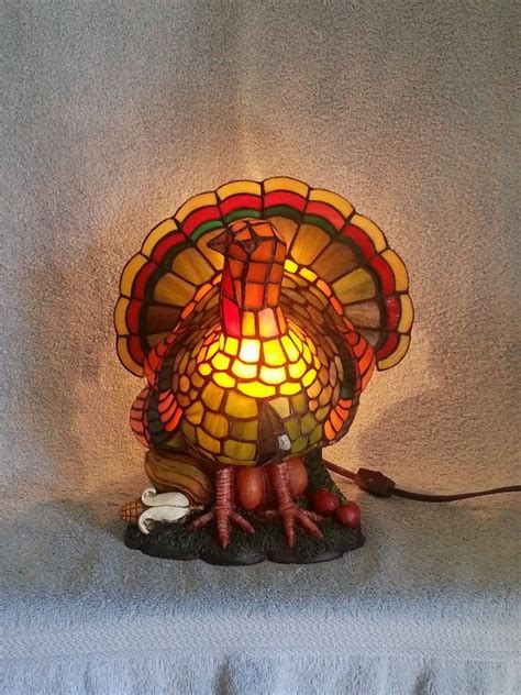 Turkey Art Glass Table Lamp