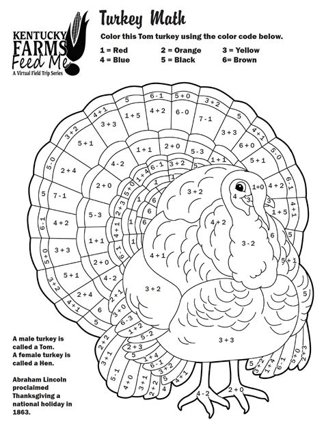 Turkey Math Coloring Sheets Teachkyag Turkey Multiplication Worksheet - Turkey Multiplication Worksheet