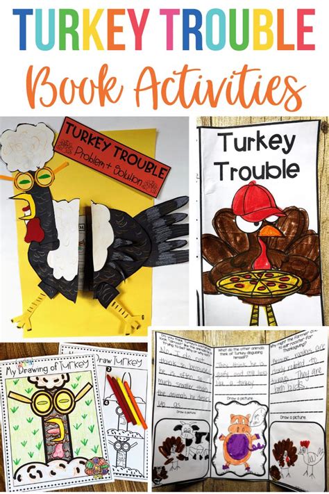 Turkey Trouble Book Activities Emily Education Turkey Trouble Worksheet Answers - Turkey Trouble Worksheet Answers