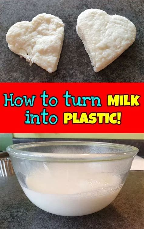 Turn Milk Into Plastic Kitchen Science Experiment Kitchen Science Experiment - Kitchen Science Experiment