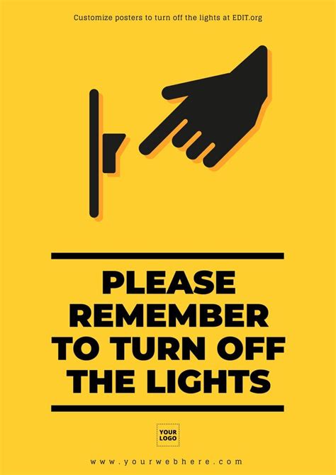 turn off the lights