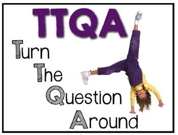 Turn The Question Around Teaching Resources Tpt Turn The Question Around Worksheet - Turn The Question Around Worksheet