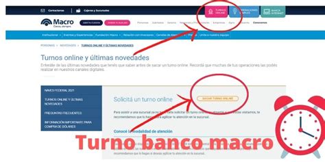 Turno Banco Macro