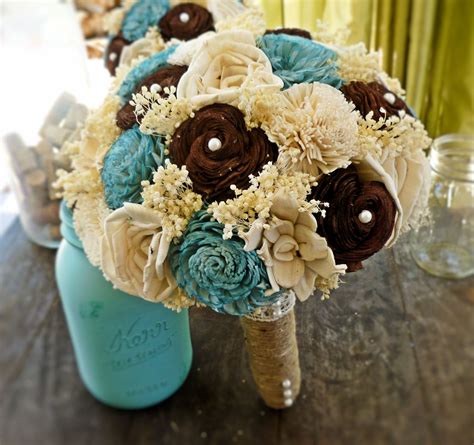Turquoise And Brown Wedding Ideas