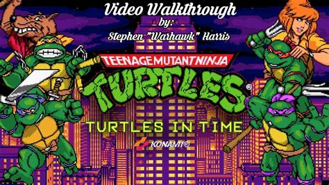 Turtles In Time Walkthrough