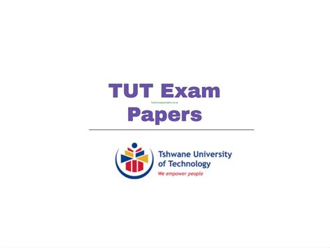 Download Tut Exam Papers Memo 