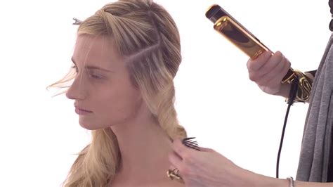 tutorial capelli ondulati con piastra