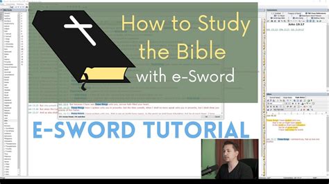 tutorial de e sword bible study
