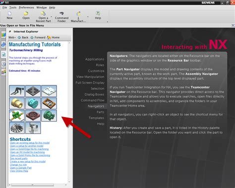 Tutorial For Nx 8 Manufacturing