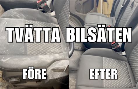 tvätta bilstol