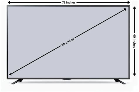 Tv 80 Inch Size