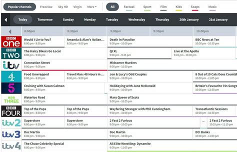 Tv Freeview Guide
