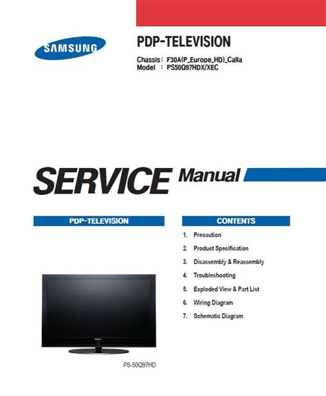 Tv Service Manuals Samsung Pdf Download Ebay Samsung 732nw Service Manual Pdf - Samsung 732nw Service Manual Pdf