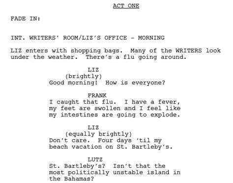 tv show scripts