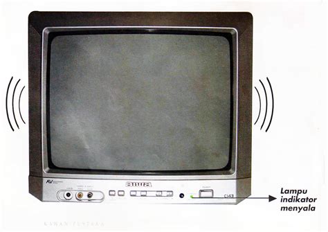 tv tabung ada suara tidak ada gambar