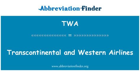 Twa Definition