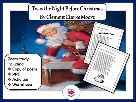 Twas The Night Before Christmas Activity Classroom Freebies Night Before Christmas Activities - Night Before Christmas Activities