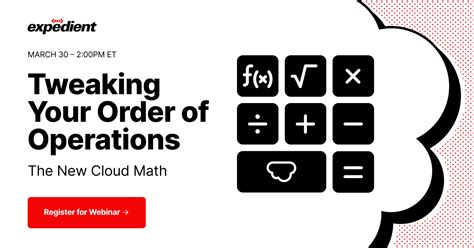 Tweaking Your Order Of Operations The New Cloud Cloud Math - Cloud Math