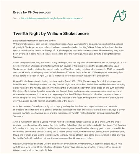 Twelfth Night Essay Uhf Site Oficial Twelfth Night Worksheet - Twelfth Night Worksheet