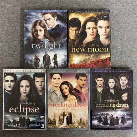 twilight saga dvd set eBay