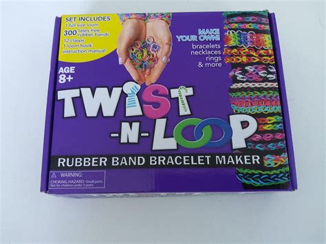 Twist N Loop Bracelet Maker Instructions