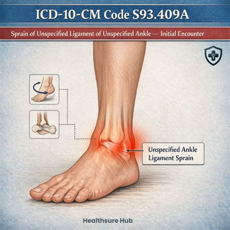 Twisted Ankle Icd 10
