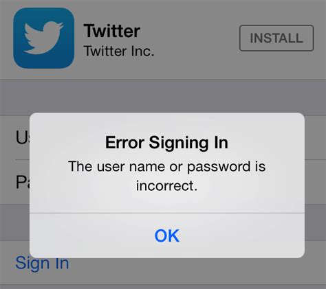 twitter cant login