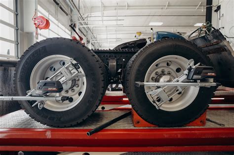 two axle truck wheel alignment