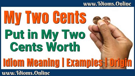 Two Cents Meaning