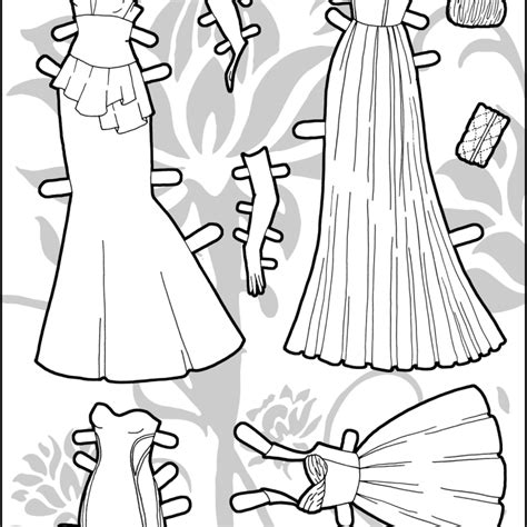 Two Dozen Paper Doll Fashion Coloring Pages Paper Paper Doll Dress Up Coloring Pages - Paper Doll Dress Up Coloring Pages