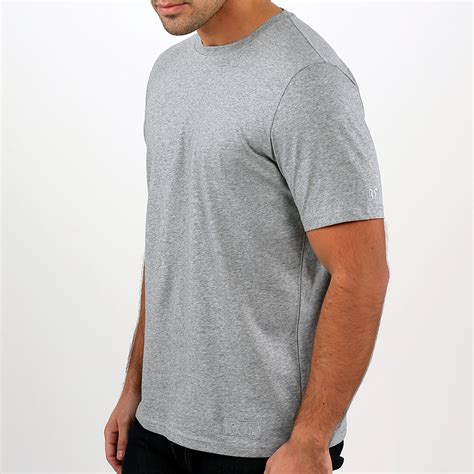 Two Gray T Shirts On White Background Kaos Depan Belakang - Kaos Depan Belakang