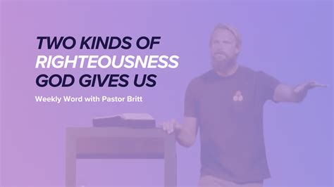 Two Kinds Of Righteousness
