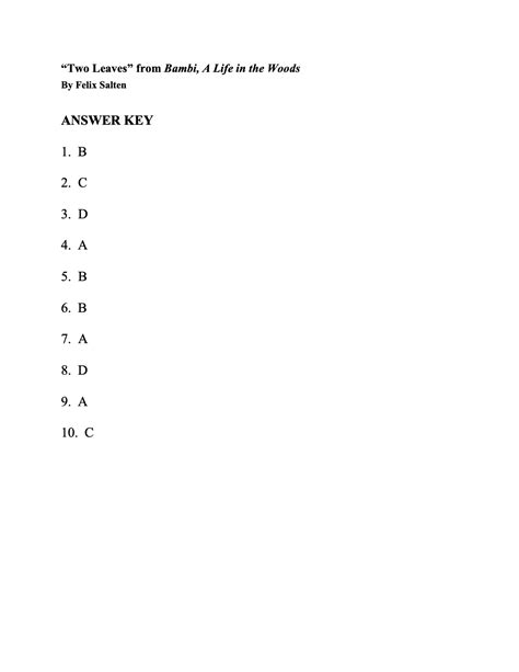 Two Leaves Reading Activity Ereading Worksheets Leaves Worksheet Answers - Leaves Worksheet Answers