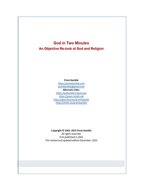 Two Minutes For God Quick Fixes For The Spirit