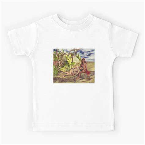 two nudes in a forest