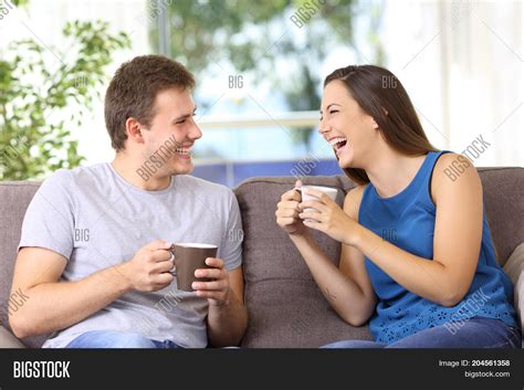 Two People Talking