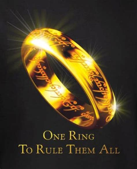Two Rings To Rule Them All Science Science Ring - Science Ring