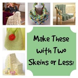 Two Skein Crochet Patterns
