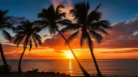 two tickets with an image of a beach and palm trees in the background