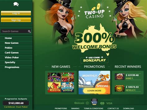 two up casino no deposit codes