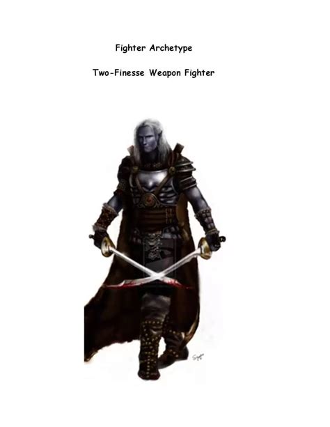Two Weapon Fighter Build Ddo