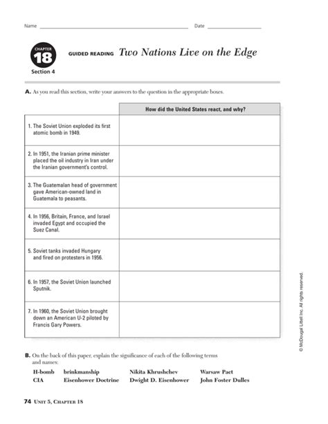 Full Download Two Nations Live On The Edge Guided Reading Answers Key 