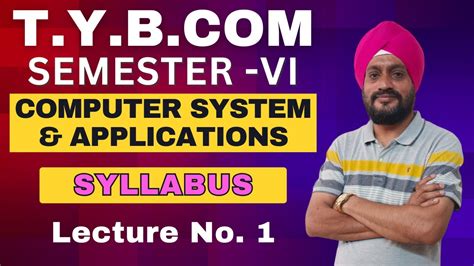 Tybcom Computer Subject Syllabus