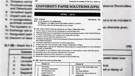 Read Online Tybcom Question Papers With Solution 
