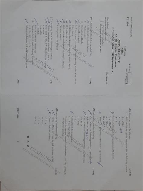 Tybsc It Sem 6 Question Paper 2013