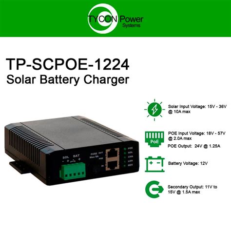 Read Online Tycon Systems Tp Scpoe 1224 Battery Charger 