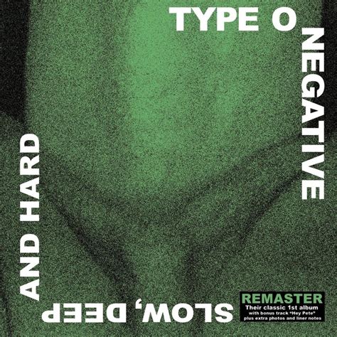 Type O Negative Slow Deep