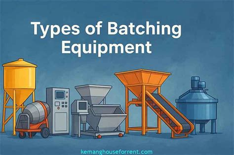 Types Of Batching Equipment